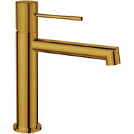 Смеситель для раковины Vincea Desire VBF-1D1BG, брашированное золото фото 