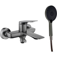 Смеситель для ванны Haiba HB60816-3, графит фото 