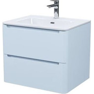 Тумба подвесная с раковиной Iddis Edifice 60 см EDI60B0i95K, голубой фото 