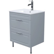 Тумба напольная с раковиной Iddis Oxford 60 см OXF60L0I95K, светло-серый фото 