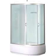 Душевая кабина Loranto CS-66120L F 120х80 см, хром/матовое фото 