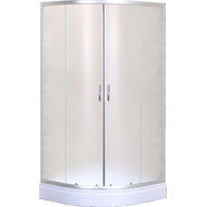 Душевое ограждение Loranto CS-8025S 100х100 см, сатин/матовое фото 