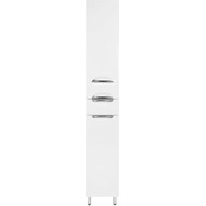 Пенал напольный Стиль 30 см R, белый фото 