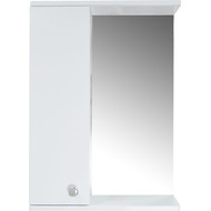 Зеркало-шкаф Стиль Моника 50 см L, без светильника, белый фото 