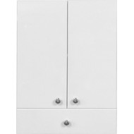 Шкаф подвесной Стиль Моника 60/1 см, белый фото 