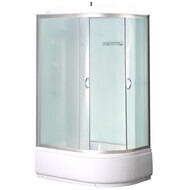 Душевая кабина Loranto CS-66120L F 120х80 см, хром/матовое фото 