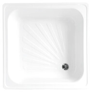 Поддон стальной Loranto Квадрат 90х90 см фото 