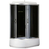 Душевая кабина Loranto CS-66120R G 120х80 см, хром/прозрачное фото 