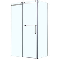 Душевое ограждение Azario Vancouver AZ-NKF1131L 120х100 см (стекло 8 мм) алюминий/прозрачное фото 