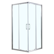 Душевое ограждение Azario Greenwood AZ-NNE1142 90х90 см, хром/прозрачное фото 