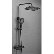 Душевая стойка Belz B24672-7, чёрный матовый фото 