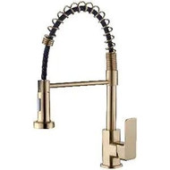 Смеситель для кухни Ledeme L4080Y, золото фото 