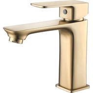 Смеситель для раковины Ledeme L1080Y, золото фото 