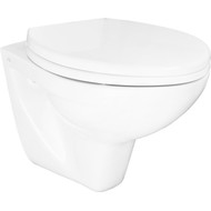 Унитаз подвесной безободковый Creo Ceramique Project PR1100N с крышкой микролифт фото 