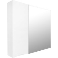 Зеркало-шкаф Loranto Santorini 80 см CS00086971 L, белый глянцевый фото 