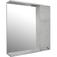 Зеркало-шкаф Loranto Florena 70 см CS00086985 R, светлый бетон фото 