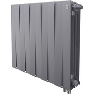 Радиатор Royal Thermo PianoForte 500 Silver Satin VDR80 960х590 мм (12 секций) фото 