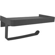 Держатель для туалетной бумаги Azario Altre AZ-688B, цвет чёрный матовый фото 