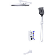 Душевая система для ванна BelBagno DUE-VDSET-CRM фото 