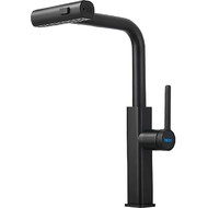 Смеситель для кухни Haiba HB73824-7, чёрный матовый фото 