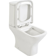 Унитаз-компакт безободковый Mirsant Link PP с крышкой микролифт фото 