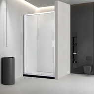 Душевая дверь Veconi 100 см VN46-100-01-C5, хром/прозрачное фото 