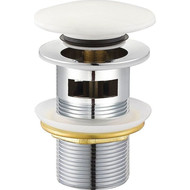 Донный клапан Cezares CZR-SAT7-Bi, белый фото 