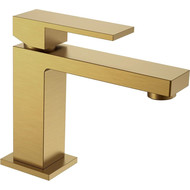 Смеситель для раковины Boheme Qubic 471-BR, бронза, Цвет производителя: бронза фото 