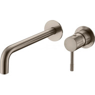 Смеситель для раковины настенный Boheme Uno 465-NB (со скрытой частью) nickel brush, Цвет производителя: nickel brush фото 
