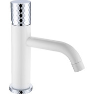 Смеситель для раковины Boheme Stick 121-WCR, white chrome, Цвет производителя: white chrome фото 
