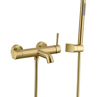 Смеситель для ванны Boheme Uno 463-MG, matt gold, Цвет производителя: matt gold фото 