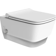 Унитаз-биде подвесной безободковый Boheme Bello 971-2-MW, белый матовый фото 