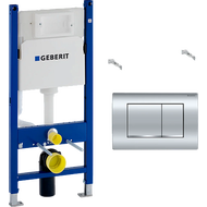 Инсталляция для подвесного унитаза Geberit Duofix Delta 458.163.21.1 фото 