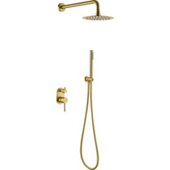 Душевая система для душа Boheme Uno 464-MG (со скрытой частью) matt gold, Цвет производителя: matt gold фото 