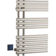 Полотенцесушитель электрический Boheme Venturo П11 80x800 мм 723-NB, nickel brush, Цвет производителя: nickel brush фото 