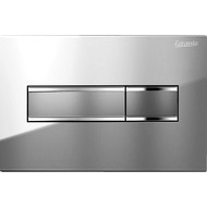 Кнопка смыва Loranto 7322, хром глянцевый фото 