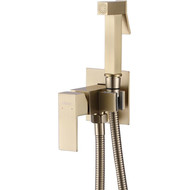 Набор для гигиенического душа Abber Daheim AF8226G, золото матовое фото 