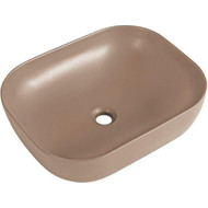 Раковина-чаша BelBagno 50 см BB1302-H316, бежевый матовый фото 