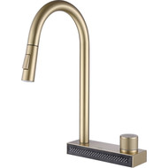 Смеситель для кухни Abber Wasser Kreis AF8114G, золото матовое, Цвет производителя: золото матовое фото 