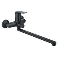 Смеситель для ванны Aquatek Вега AQ1042MB, чёрный матовый, Цвет производителя: чёрный матовый фото 