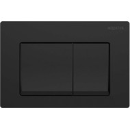 Кнопка смыва Aquatek Small TDI-0000007, чёрный матовый фото 