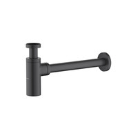 Сифон для умывальника Aquatek AQ6012MB, чёрный матовый фото 