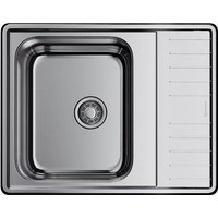 Кухонная мойка Omoikiri SAGAMI 63-IN (4993732) 0,9 мм, нержавеющая сталь фото 