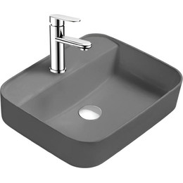 Раковина-чаша Aquatek Вега 50 см AQ5506-MG, серый матовый фото 