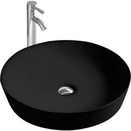 Раковина-чаша Aquatek Европа 41 см AQ5558-MB, чёрный матовый фото 