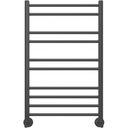 Полотенцесушитель водяной Aquatek Вега П10 500х800 мм AQ DR1080BL, чёрный муар фото 