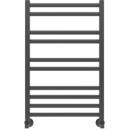 Полотенцесушитель водяной Aquatek Поларис П10 500х800 мм AQ KO1080BL, чёрный муар фото 