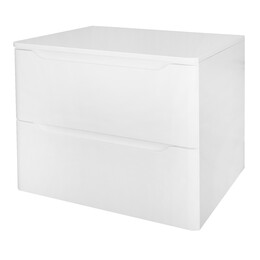 Тумба подвесная со столешницей Azario Lotos 60/2 см CS00084142, белый фото 