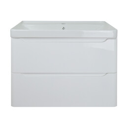 Тумба подвесная с раковиной Azario Lotos 70/2 см CS00083930, белый фото 