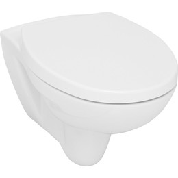 Унитаз подвесной безободковый Serel Asma 0426 с крышкой дюропласт фото 